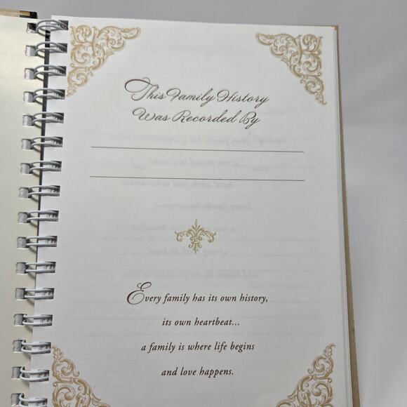 Hallmark "My Family History" Journal ~ Pre-Owned / Un-Used - Picture 5 of 10